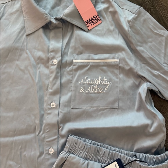 Smash + Tess Light Blue Pajama Set - Picture 3 of 5